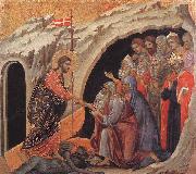 Duccio di Buoninsegna Descent to Hell painting